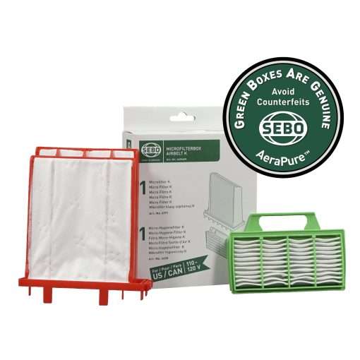 sebo k series filter set