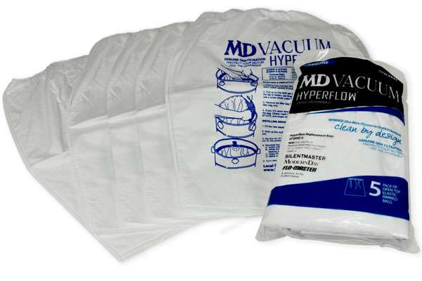 Central Vacuum Bags Fits 8-12 Gallon Open Top Models 5 Pack