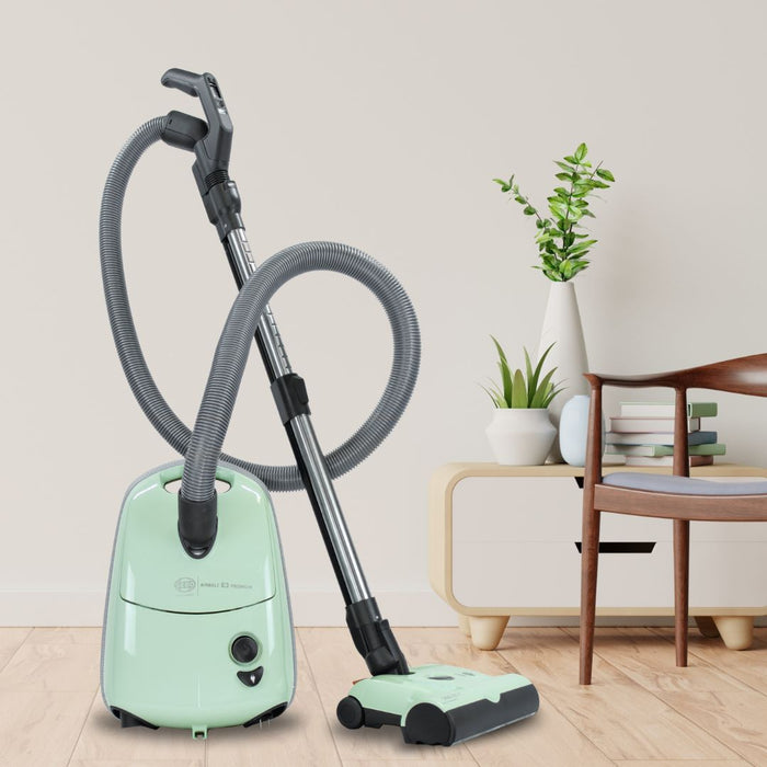 SEBO AIRBELT E3 Premium Pastel Green Canister Vacuum 91651AM