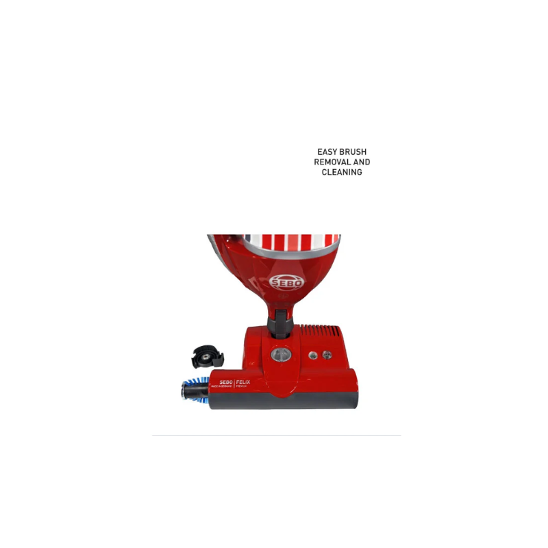 SEBO Felix Premium White Upright Vacuum 9808AM