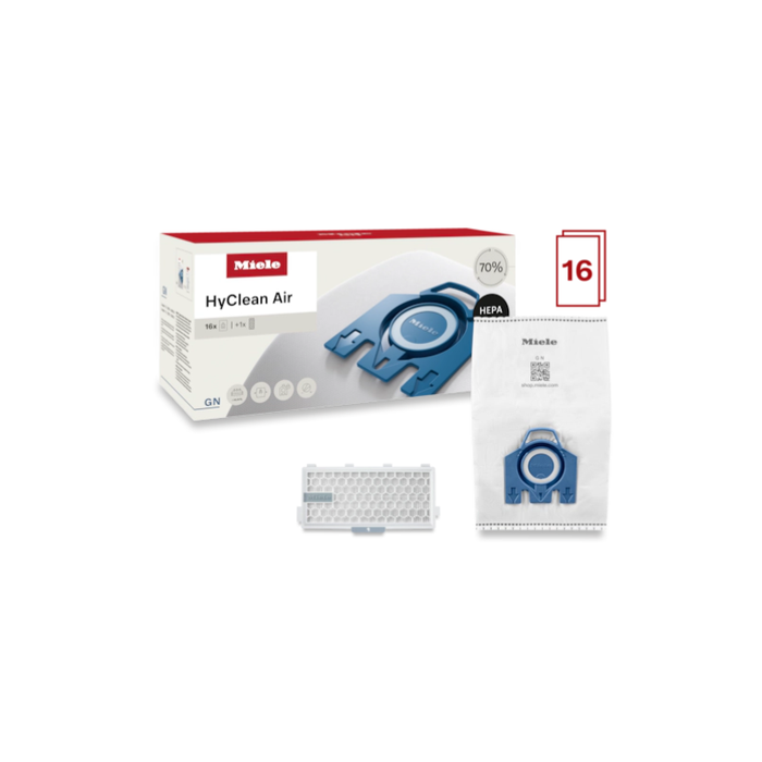 Miele XXL Pack Type GN HyClean 3D Dustbags HA50