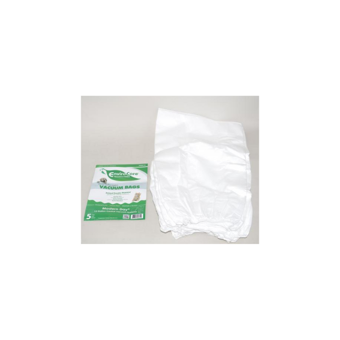 Central Vacuum Bags Fits 8-12 Gallon Open Top Models 5 Pack