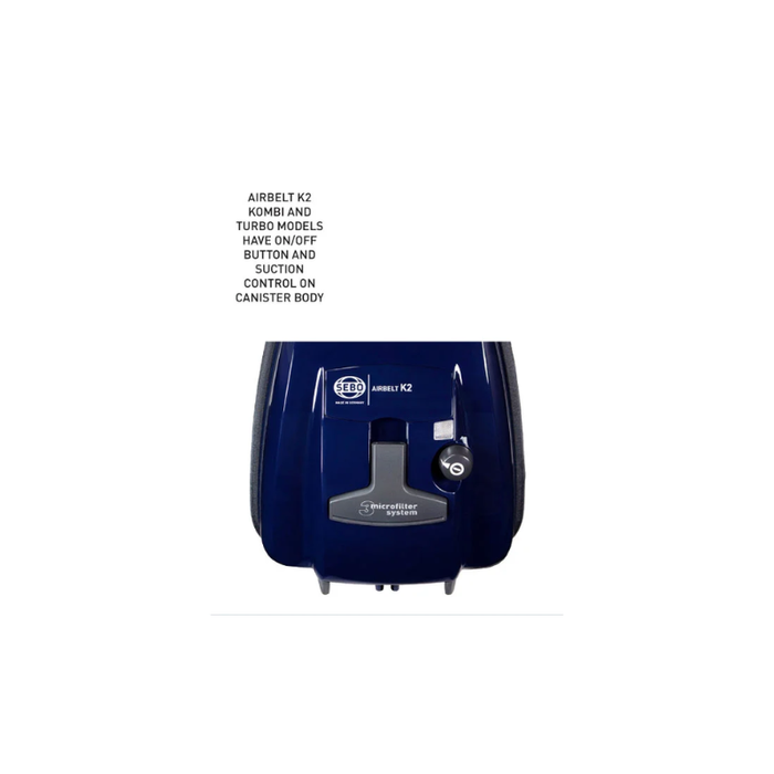 SEBO AIRBELT K2 Kombi Canister Vacuum Cleaner 9679AM