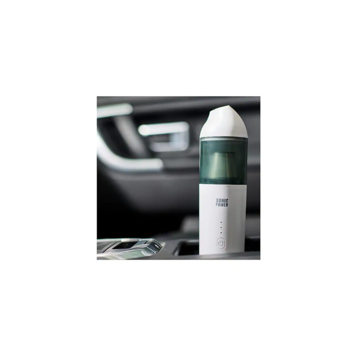 SonicPower - Rechargeable Mini Vacuum - 3 Mixed Use Attachments Included