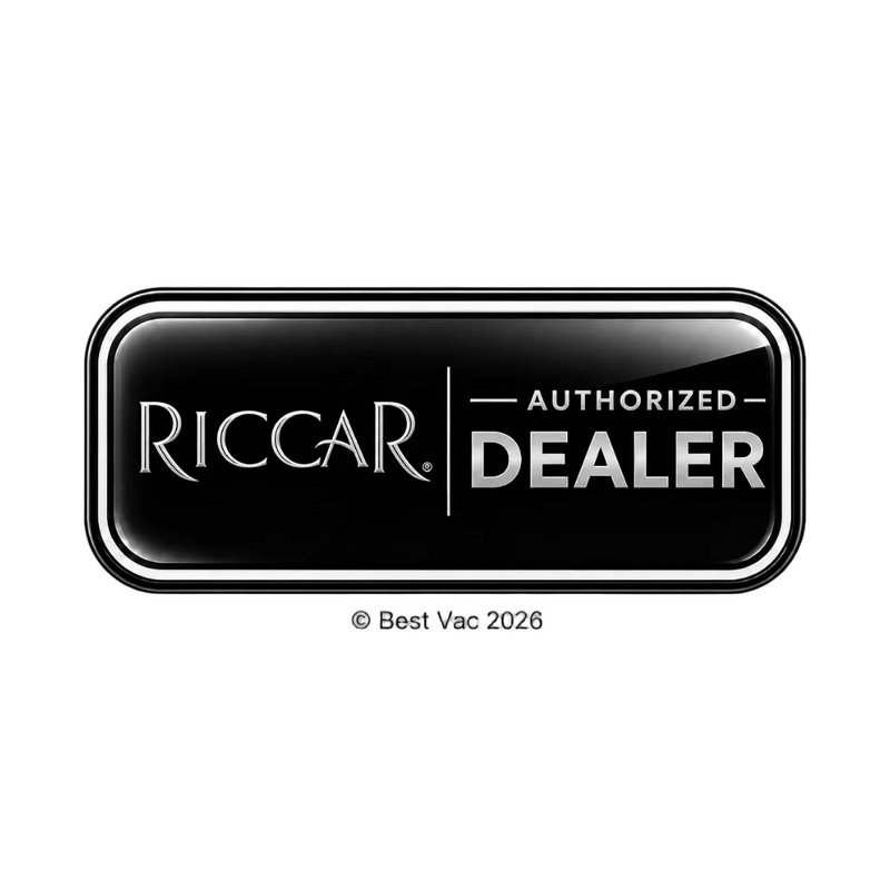 Riccar Authorized Dealer logo on a white background