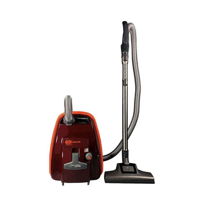 SEBO AIRBELT K2 Turbo Black Cherry Canister Vacuum Cleaner 9678AM