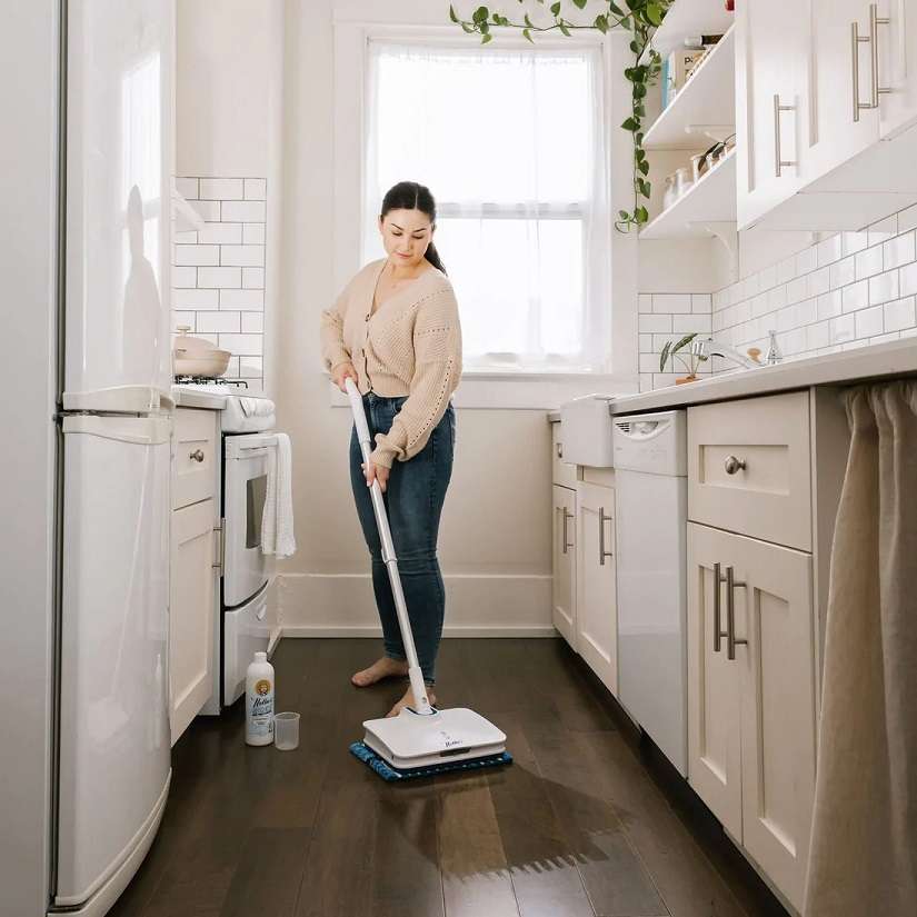 Nellie's WOW TOO Cordless Electronic Mop 2026 – Oscillating Floor
