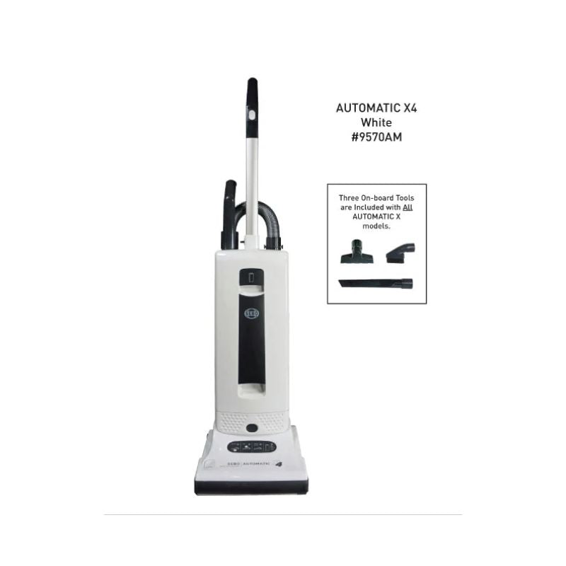 SEBO Vacuum Automatic X4 White Upright Vacuum Cleaner 
