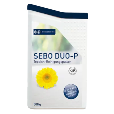 SEBO DUO-P Clean Box (1.1 lbs.) with built in brush 0478AM