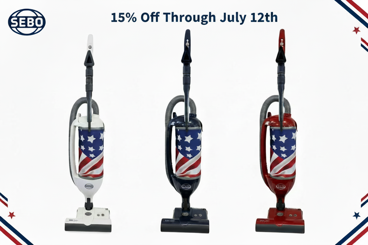 SEBO Felix 15% Off Through July 12th