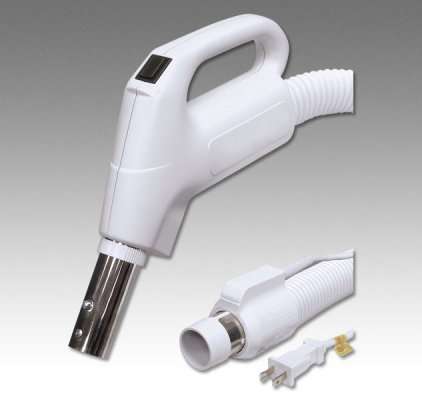 built in vacuum hose